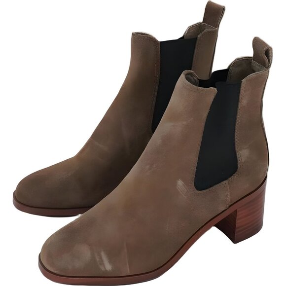 Stylish Steve Madden Rhiannon Women's Suede Chelsea Boots Size 7 - Picture 2 of 6